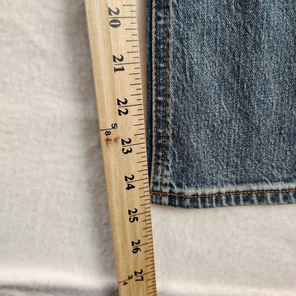 J.Crew High-Rise Crop Flare Jeans Womens sz 27 Button Fly Re- Imagined - Picture 9 of 11